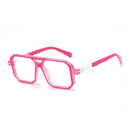 Light Frame Anti Blue Glasses Transparent Black Optical Glasse Women Men Square Eyewear Blocking eyeglasse Spectacle Eyeglass