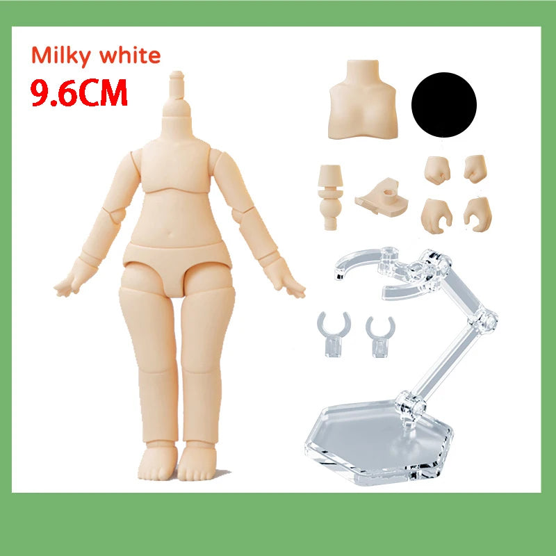 Original YMY 2nd Generation Body Doll Spherical Removeable Joint Body Doll For Penny, GSC, Molly, Obitsu 11, NendoroidS Head