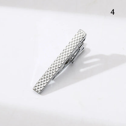 Tie Pin For Men Classic Tie Clips Copper Tie Bar Tie Collar Pin Business Corbata Necktie Clip Jewelry Gift Wedding Accessorie