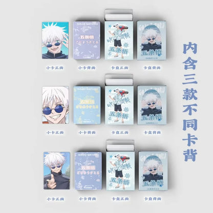 55pcs J-ujutsu Kaisen Japanese Anime Lomo Card Games Postcards Message Photo Gift Fan Game Gojo Cards Collection