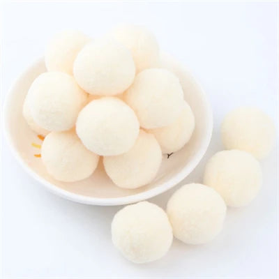 Soft Pompom Fluffy Pompones Plush Craft Pom Poms Ball Furball mini 8mm to 30mm Pompon Christmas Decoration Kids Toys crafts -