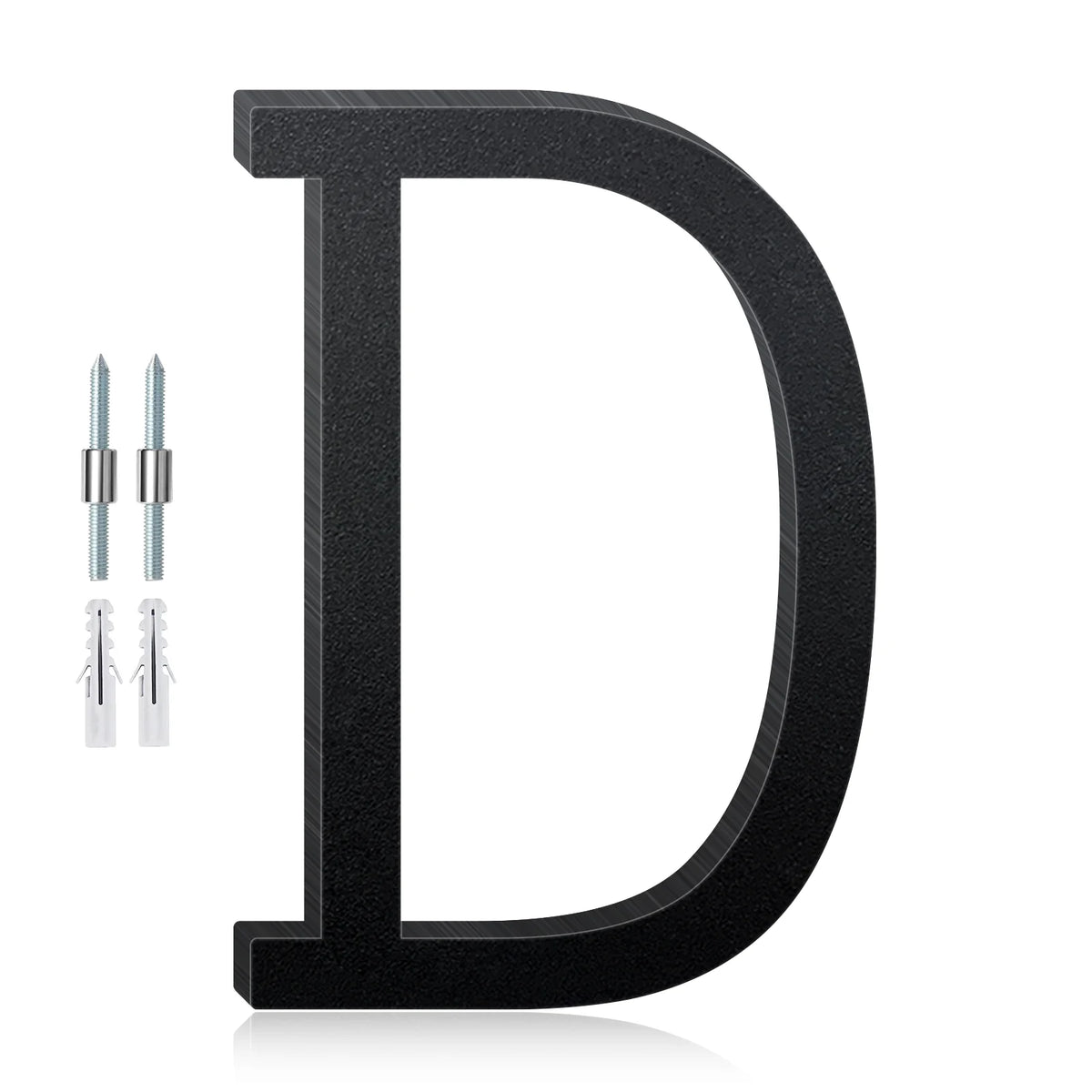 3-12inch Floating Aluminum House Numbers, Modern Metal House Address Numbers Letters, Aluminum Address Letters for Outside - 