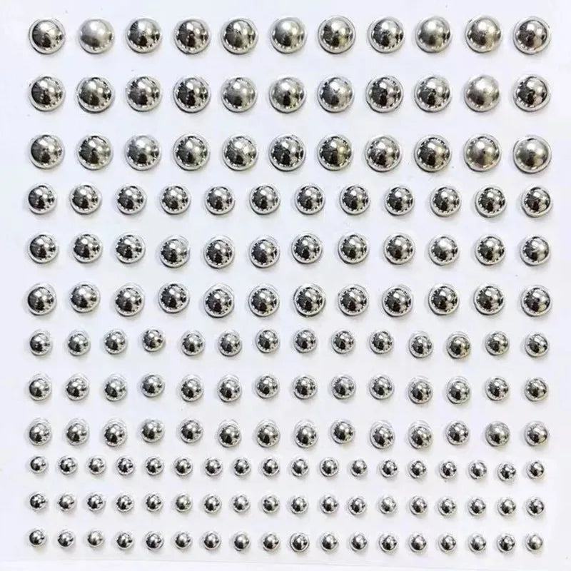 Fashion Fake Lip Nail Eyebrow Nose Ring No Piercing Lip Nails Sticker Selfadhesive Waterproof Reusable Body Belly Button Jewe