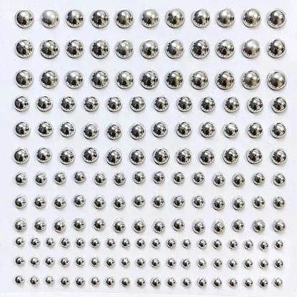 Fashion Fake Lip Nail Eyebrow Nose Ring No Piercing Lip Nails Sticker Selfadhesive Waterproof Reusable Body Belly Button Jewe