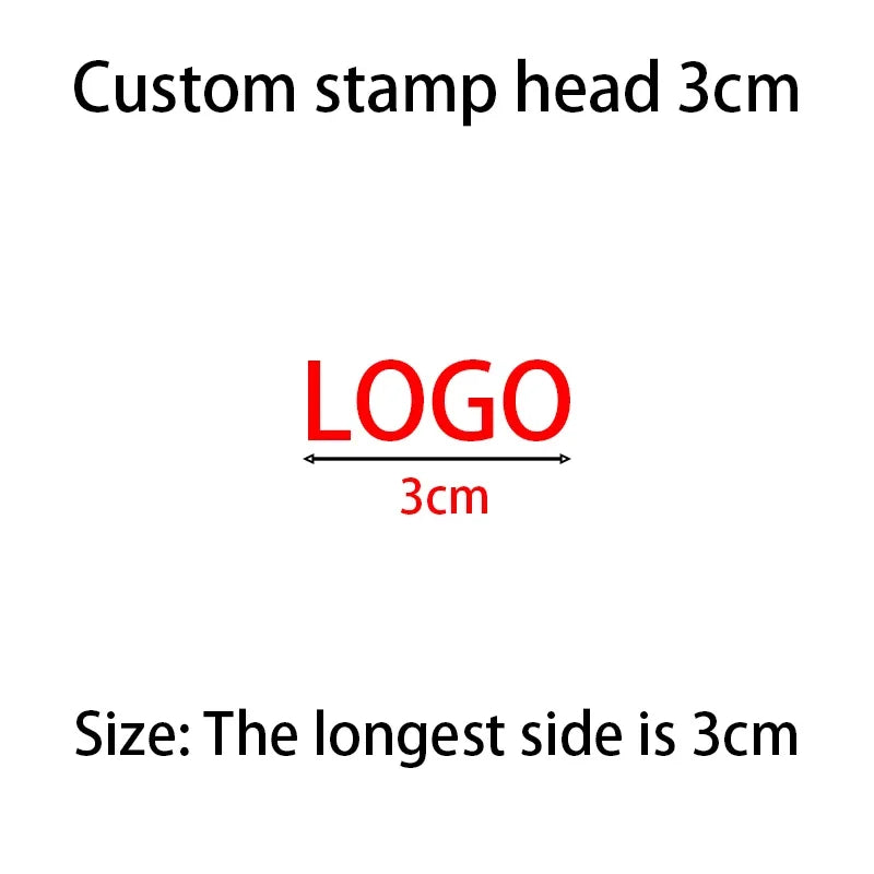 M8 Logo Customized Iron Branding Stamp Personalized Customization Wooden Soldering Iron Seal Customized Leather Stamping Seal