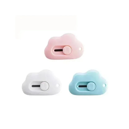 Cute Rabbit Cloud Color Mini Portable Practical Knife Paper Cutting Machine Paper Cutting Machine Razor Blade Office Statione