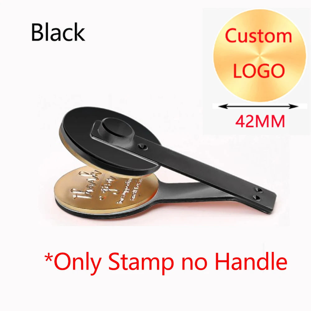 Embosser Stamp LOGO Customized Wedding Library Book Private Seals Customization Envelope Party Invitation Embossing Stamps DI