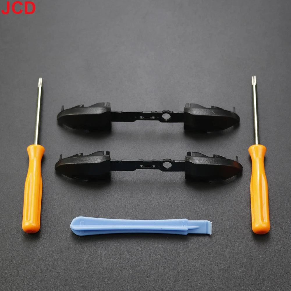 JCD 2 Sets RB LB Bumpers Buttons For Xbox Series X S Controller Trigger Button Middle Holder with Screwdriver Tool - D