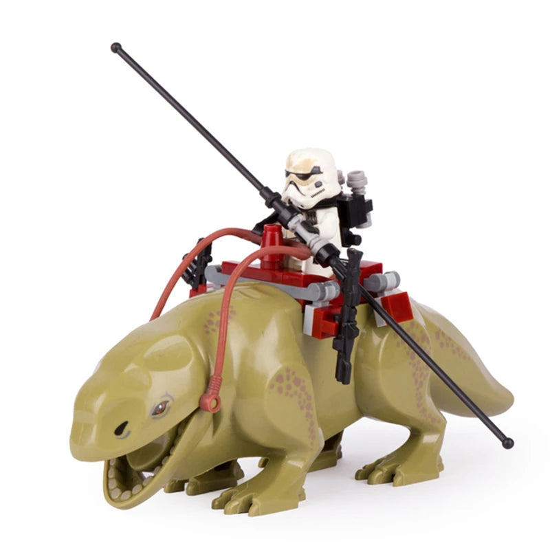 Movie Series Animal Big Dinosaur Building Block Monster Mini Animation Action Figures Model King Toy Children's Gifts - 20