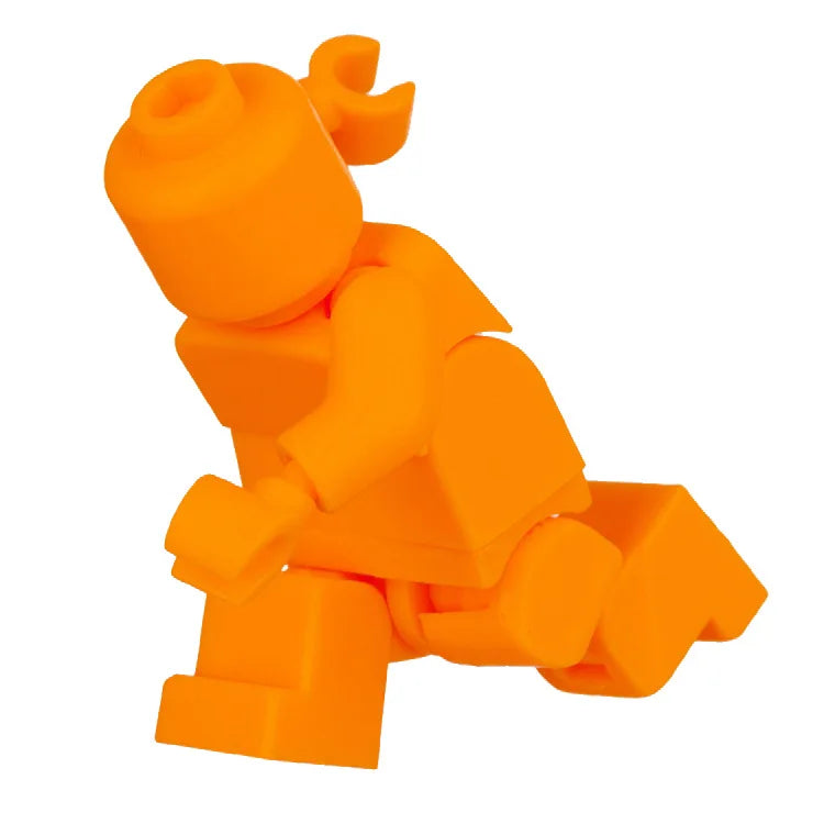 A figurine building blocks with size 1.77 inches movable joints multiple Action Figures Compatible Accessories Toyfestival gi