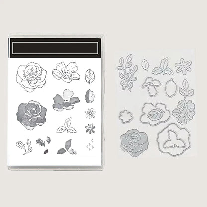 Spring 2026 April New Arrivals Stamp Dies Opulent Oasis Boutique Blossoms Thanks Man DIY Greeting Scrapbook Molds Mother's Da