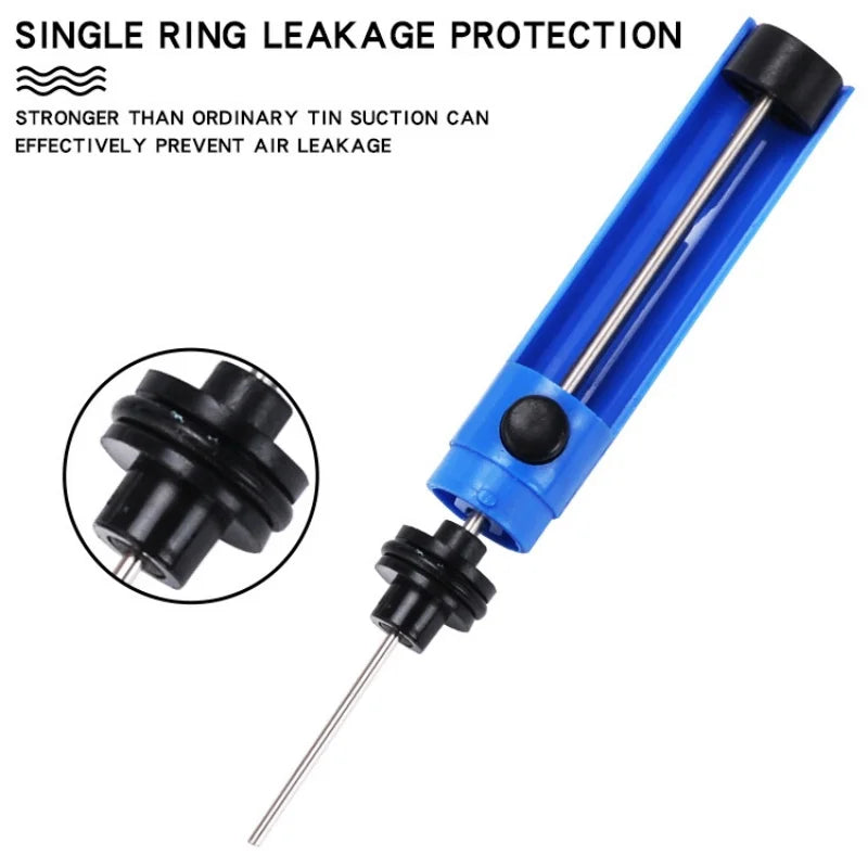 Aluminum Metal Desoldering Pump Suction Tin Gun Soldering Sucker Pen Removal Vacuum Desoldering Pump Tool