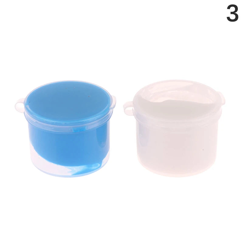 2 pcs 25g/28g Solid Silica Gel Putty Mould Making Silicone Putty Food Safe Sugarcraft For Dental Molds Rubber Soil - 3