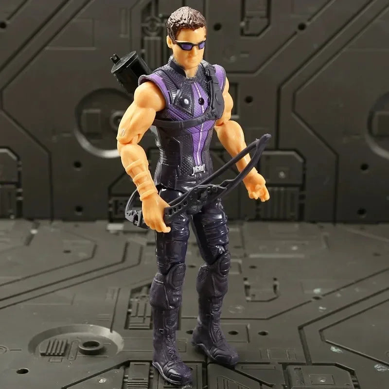 Comics The Avengers Hero Goods, Iron Man, Spider-Man, Hulk, Desktop Decoration Model, Children's Toys, Birthday Gifts. - Hawk