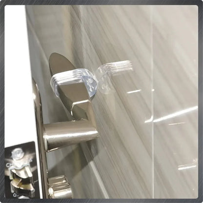 Stop Floor Door Stops Buffer No Drill Door Stopper Home Improvement Furniture Wall Safety Hardware Transparent Supplies Silic