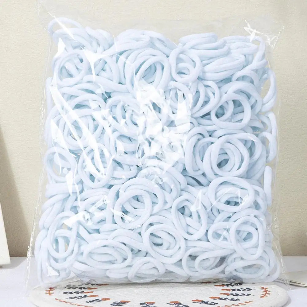 30-200pcs Hair Accessories for Women girl Basic Hair Bands Headband Hair Ropes Ties Ponytail Holder Simple and Fashionable Ny
