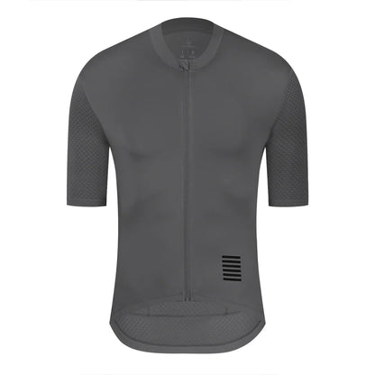 YKYWBIKE Men's Cycling Jersey Short Sleeve Summer Bicycle Jersey Road Bike Shirt Cycling Clothing Breathable Pro Team - Darkg