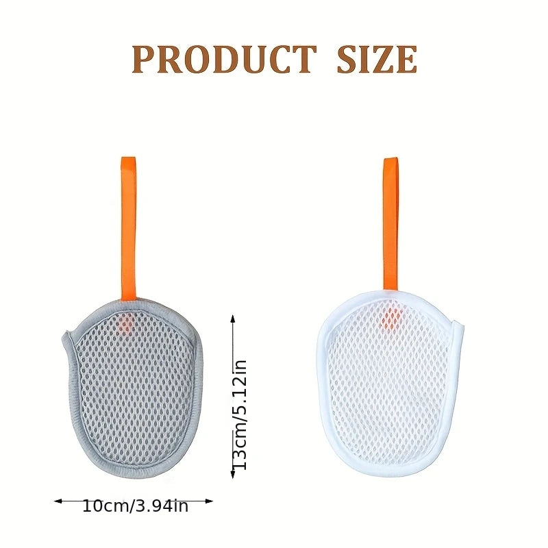 Soap Foam Net Soap Bag for Bath,Face Wash,and Shower Gel-Durable Mesh Design with Ergonomic Handle,For Cleansing,Soap Dispens