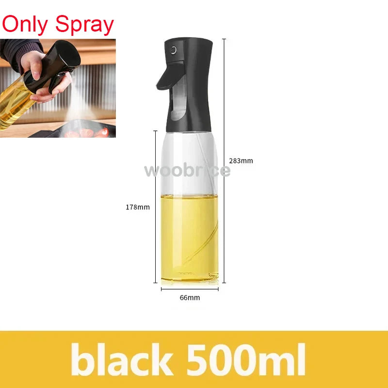 2in1 Kitchen Spray Oil Dispenser Oil Sprayer Polisher Or Only Brush Spray for Air Fryer Salad Grilling Roasting Cooking Kitch