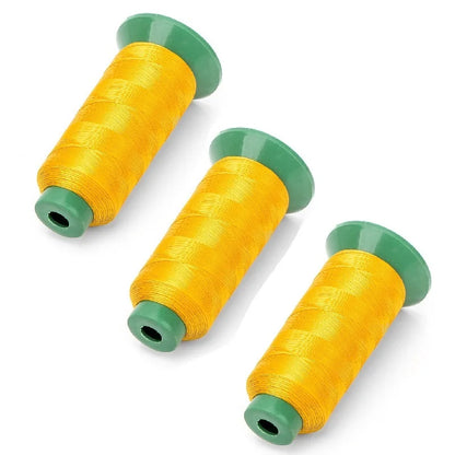 Heavy Duty Thread 1500 Yards 210D/3 All Purpose High Strength Polyester Sewing Thread for Weave Upholstery Jeans Beading Purs