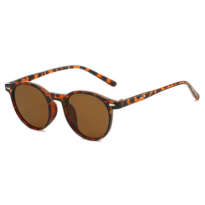 Vintage Punk Round Vintage Sunglasses Women Retro Luxury Designer Sun Glasses for Female Oculos De Sol Shades UV400