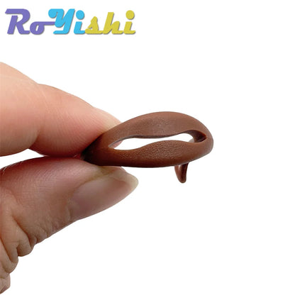 10 Pcs/Pack Mix Color Zipper Pull Cord Zipper Head Pull Puller End Fit Rope Tag Fixer Zip Cord for Garment Bags Accessory