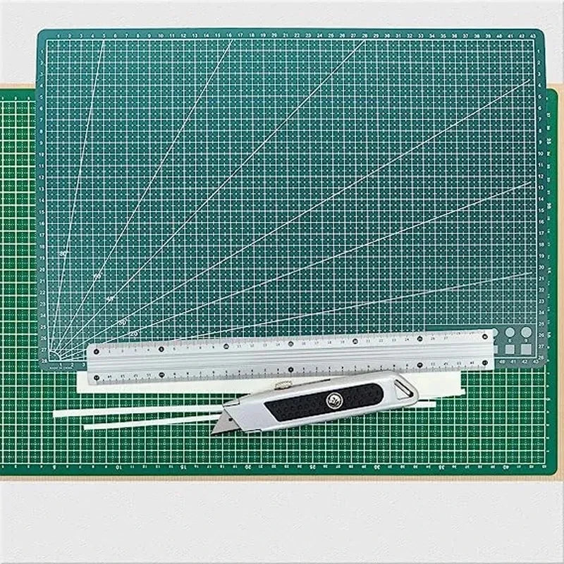 Durable A3 / A4 / A5 Multifunctional Cutting Mat Diy Handicraft Art Engraving Board Paper Carving Pad High Elasticity Toughne