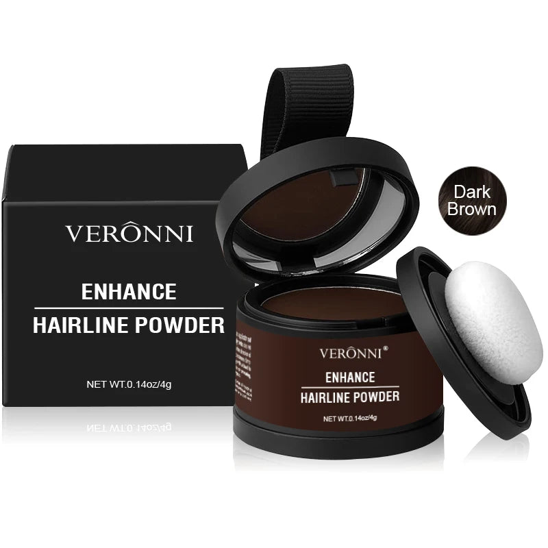 14 Color Hair Line Powder Black Root Up Natural Instant Waterproof Hairline Shadow Concealer Coverage Paint Repair Fill In Ha