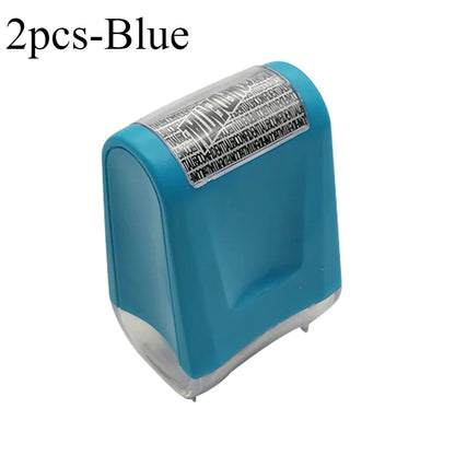 Stamp Roller Anti-Theft Protection ID Seal Smear Privacy Confidential Data Guard Information Data Identity Address Blocker - 