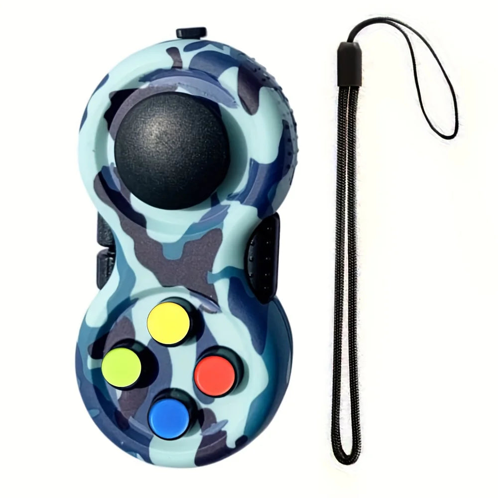 Fidget Pad Retro Classic Fidget Controller Handheld Fidget Game Controller Fun Fidget Pad Packs Classic Fidget Toys - camoufl