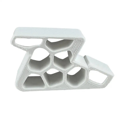 Heavy Duty Door Stopper for Balcony Sliding Window/Door Anti-Collision Limiter for Home Office Bathroom Kitchen - White