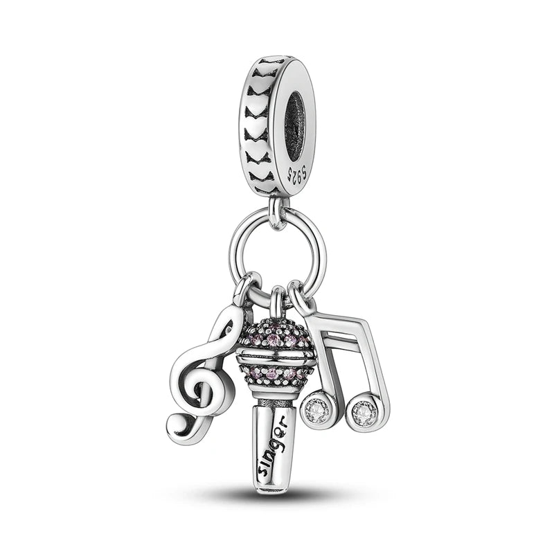 925 Sterling Silver Charms Beads Pendant Tree of Life Dog Elephant Love Heart Charm Fit Original Bracelet DIY Women Jewelry G