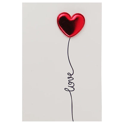 Cards Valentines Day Gift Love Postcard Wedding Invitation Greeting Cards Anniversary for Her Valentines Day Gift Card - A