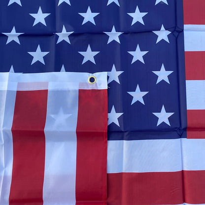 Aerxemrbrae 60*90cm 150x90cm US Banner Double Sided Printed Polyester American Flag Grommets USA Flag