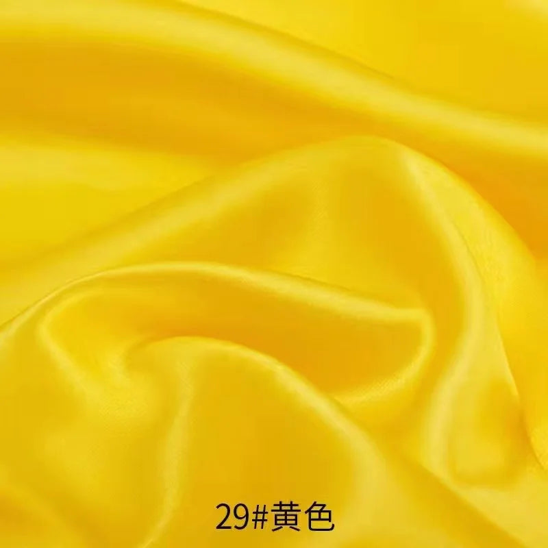 0.5m/1m/2m Satin Fabric Lining Soft and Shiny Silk-Like Material,for Clothing and Lining, Garments, DIY Craft, and Gift Wrapp