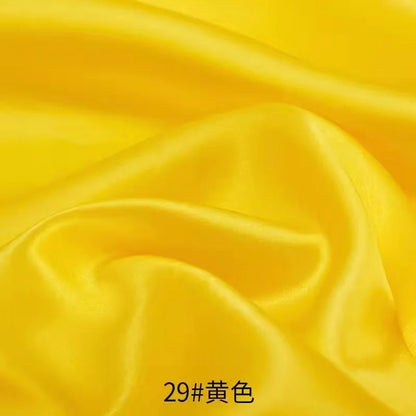 0.5m/1m/2m Satin Fabric Lining Soft and Shiny Silk-Like Material,for Clothing and Lining, Garments, DIY Craft, and Gift Wrapp