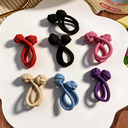 Simplicity Stretch Rubber Hair Ties for Women High Elasticity Fashion Girl Head Rope Scrunchie Hair Accessories - 20 7pcs