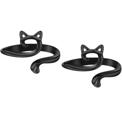 2pcs Adjustable Knitting Crochet Loop Ring Knittied Yarn Guide Finger Faster Holder Thimble Crocheters Thread Ring Sewing Too