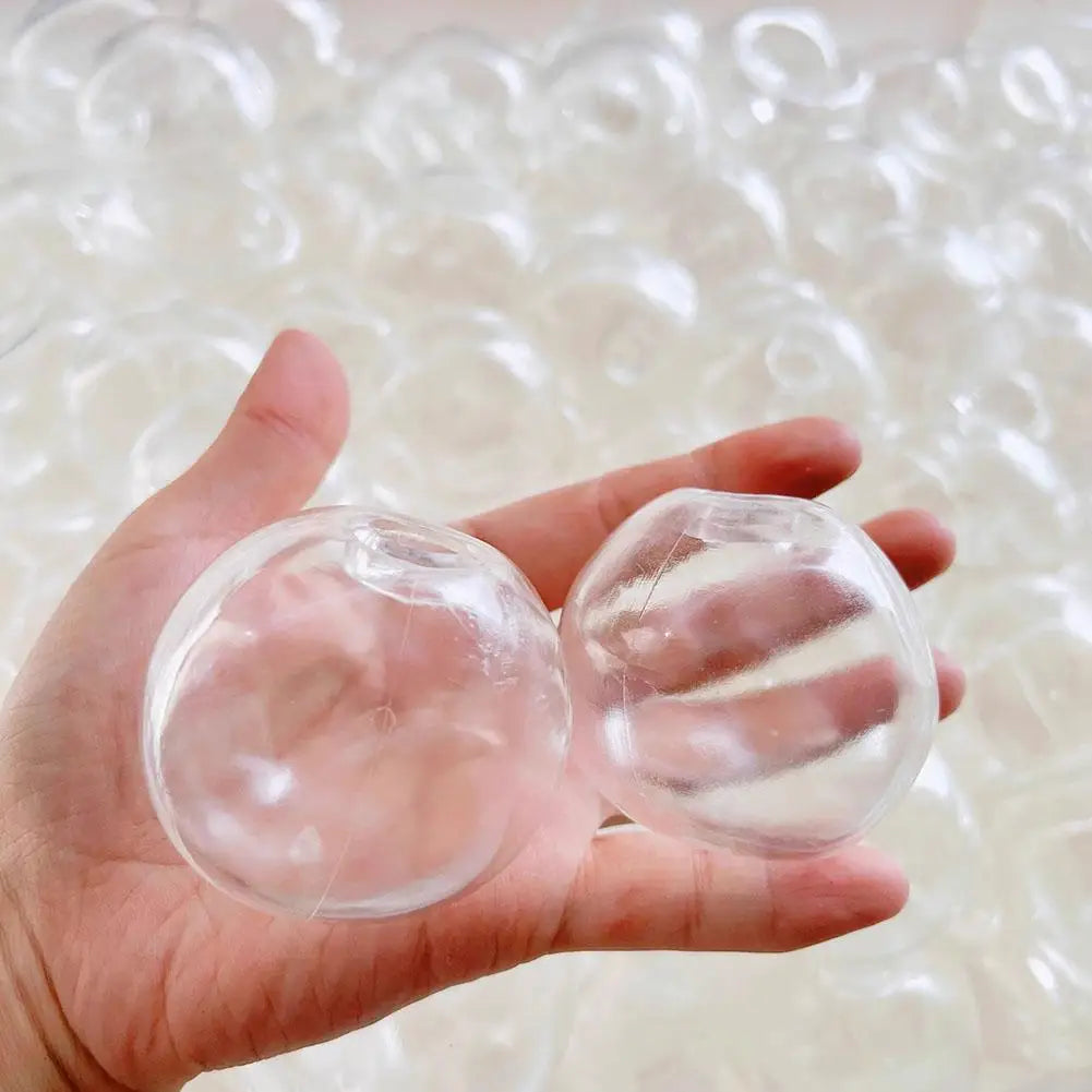 Tpr empty water polo decompression hand-made empty ball DIY toy empty leather can not be broken noisy ball filling accessorie