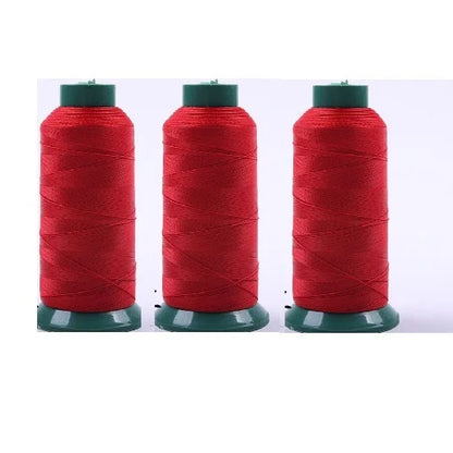 Heavy Duty Thread 1500 Yards 210D/3 All Purpose High Strength Polyester Sewing Thread for Weave Upholstery Jeans Beading Purs