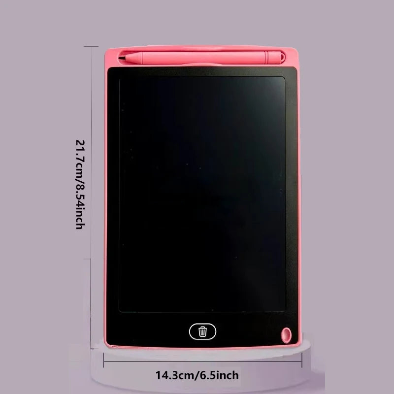 6.5/8.5/10/12 Inch LCD Drawing Tablet for Kids, Rechargeable Erasable Board with Pen, Travel Educational Toy Gift for Boys Gi