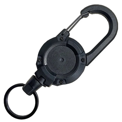 Outdoor Double Headed Clip Buckle, Work Permit Hanging Buckle, Keychain, Fishing Buckle, Telescopic Buckle, Easy to Pull Buck