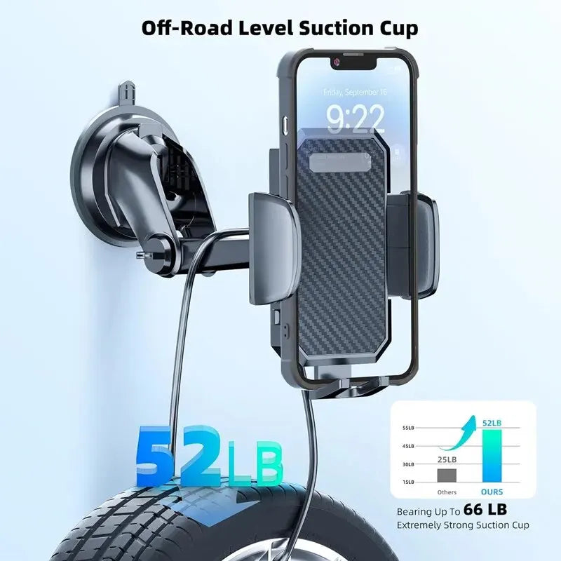 Sucker Car Phone Holder Mount Stand Suction Cup Smartphone Mobile Cell Support in Car Bracket For iPhone Xiaomi Huawei Samsun