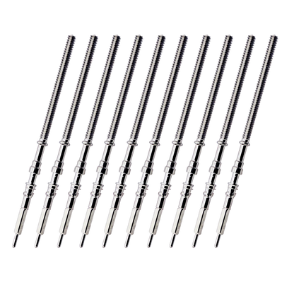 2/5/10/20Pcs Movement Watch Steel Stem Crown Kit Watch Parts For NH34 NH35 NH36 NH38 NH39 Movement Watches Stem Spare - 10PCS