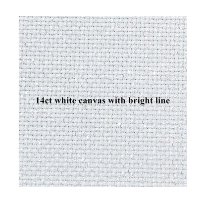 42x50cm 28ct 18ct 16ct 11ct 9ct Aida cloth cross stitch fabric canvas DIY handcraft supplies stitching embroidery craft