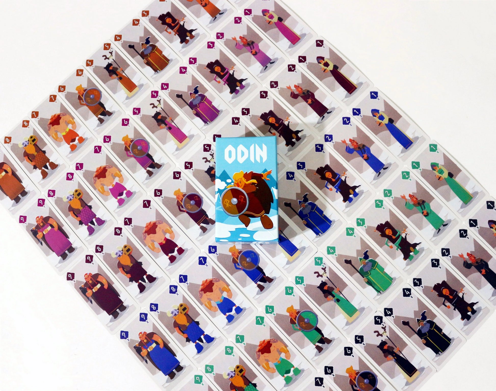 Odin | Card Game | 2-6 Players | 15 Minutes Playing | Fun Family Party Board Game