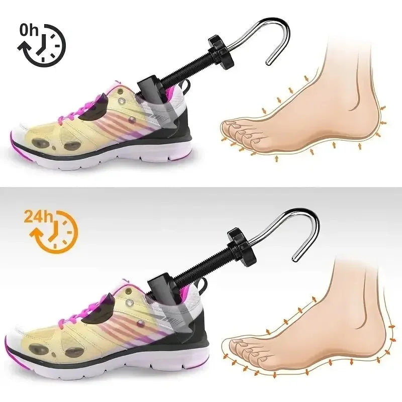 Professional Shoe Trees Adjustable Length Width Shoes Stretcher Boots Sneakers Shoe Stretchers Men Woman Heels Shoes Tree 1Pc