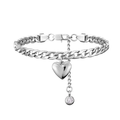 Anklet For Women Gold Color Stainless Steel Cuban Link Ankle Bracelets Summer 2024 Fashion Leg Chain Beach Foot Jewelry Anckl