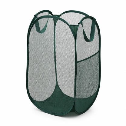 Children's Toys Storage Basket Large Capacity Laundry Basket Multifunctional Children's Dolls Breathable Storage Basket Mesh 