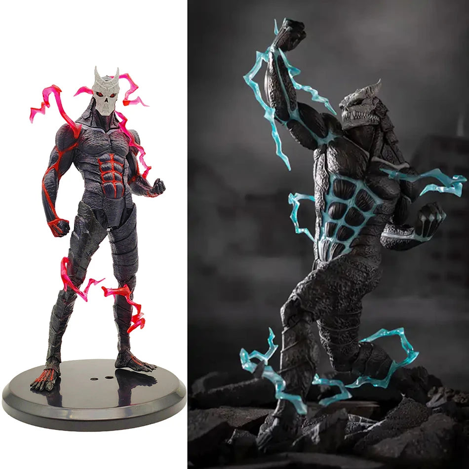 RED New Monster 8 Figure 21cm Kaiju Number Eight Figure Kafka Hibino Stands Monster Form No. 8 Anime Decoration Model Ornamen